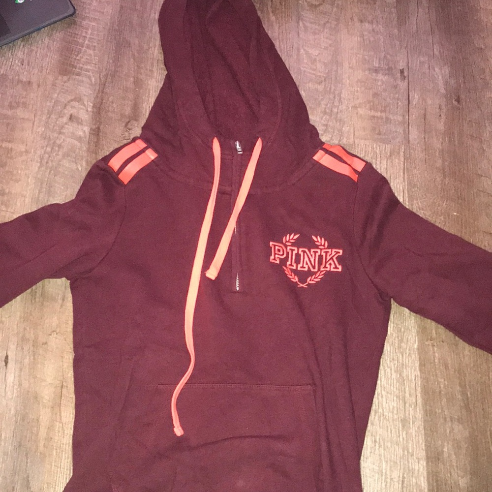 Pink Long Sleeved Hoodie